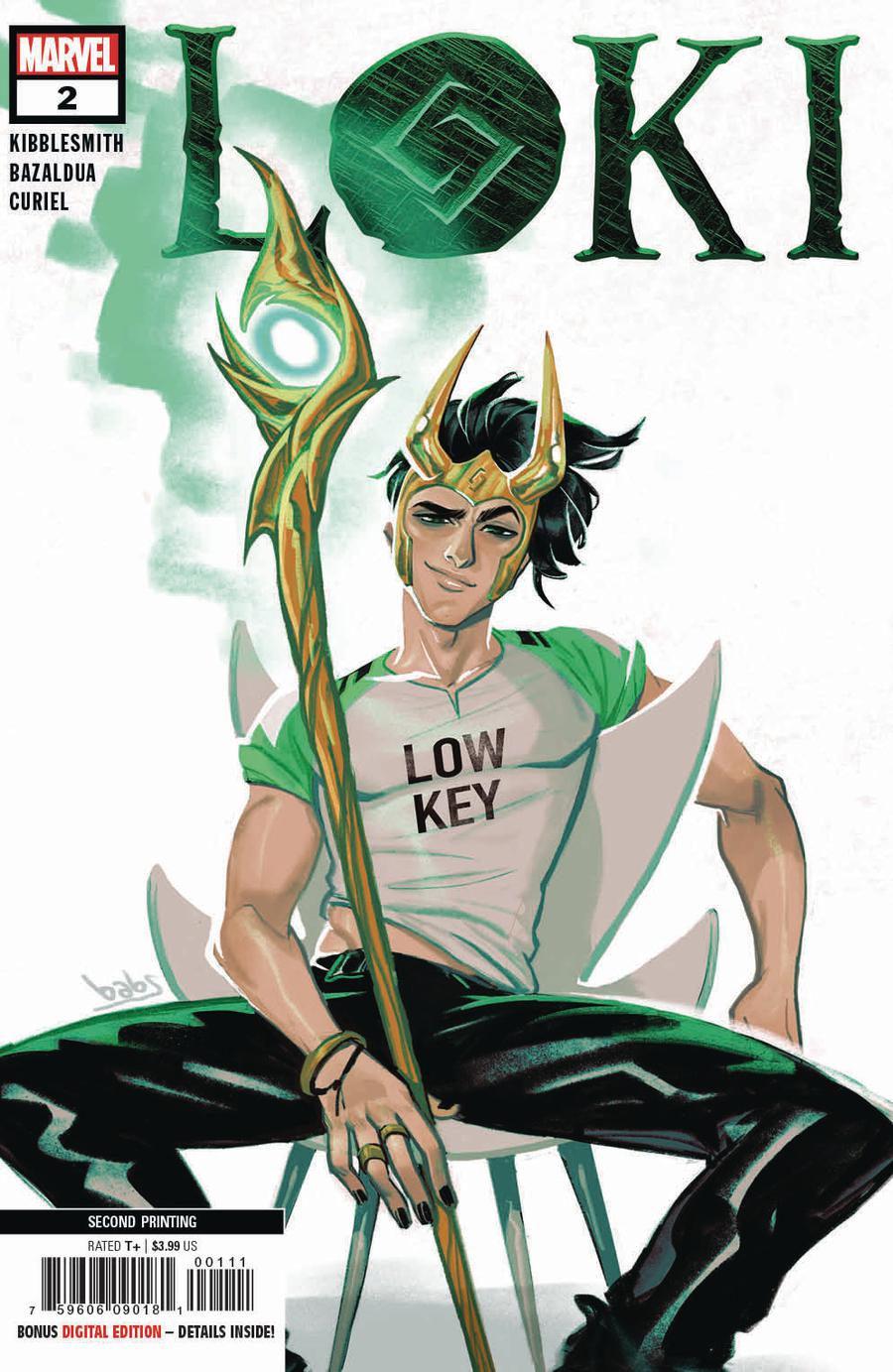 Loki Vol 3 #2 Cover D 2nd Ptg Variant Babs Tarr Cover