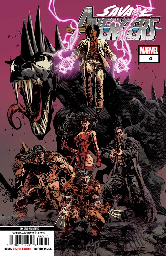 Savage Avengers #4 Cover D 2nd Ptg Variant Mike Deodato Cover