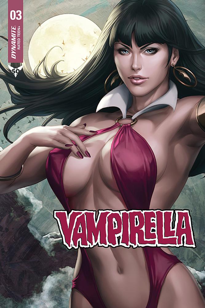 Vampirella Vol 8 #3 Cover I Incentive Stanley Artgerm Lau Sneak Peek Variant Cover