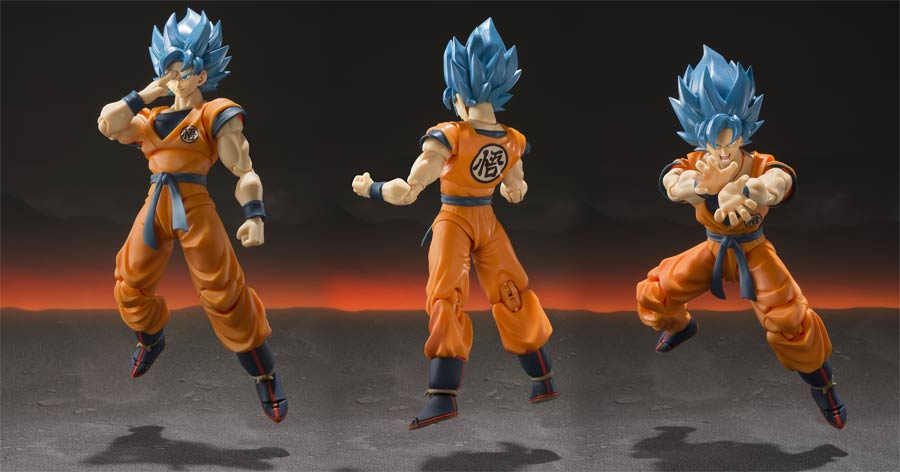 Dragon Ball Super Broly S.H.Figuarts - Super Saiyan God Super Saiyan Son Gokou Action Figure