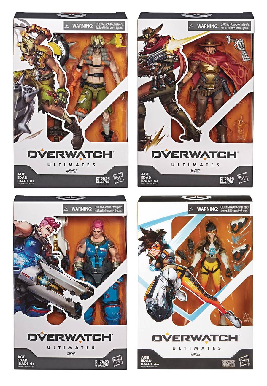 Overwatch Ultimates 6-Inch Action Figure Assortment Case 201902