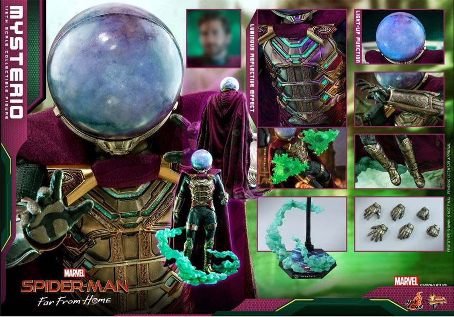Spider-Man Far From Home Mysterio Sixth Scale Figure