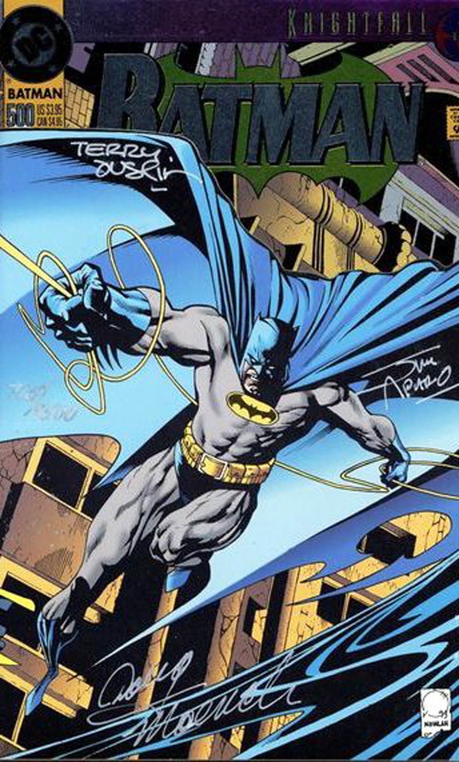 Batman #500 Cover E Catch A Star Collectibles Inc Signed Edition With Certificate