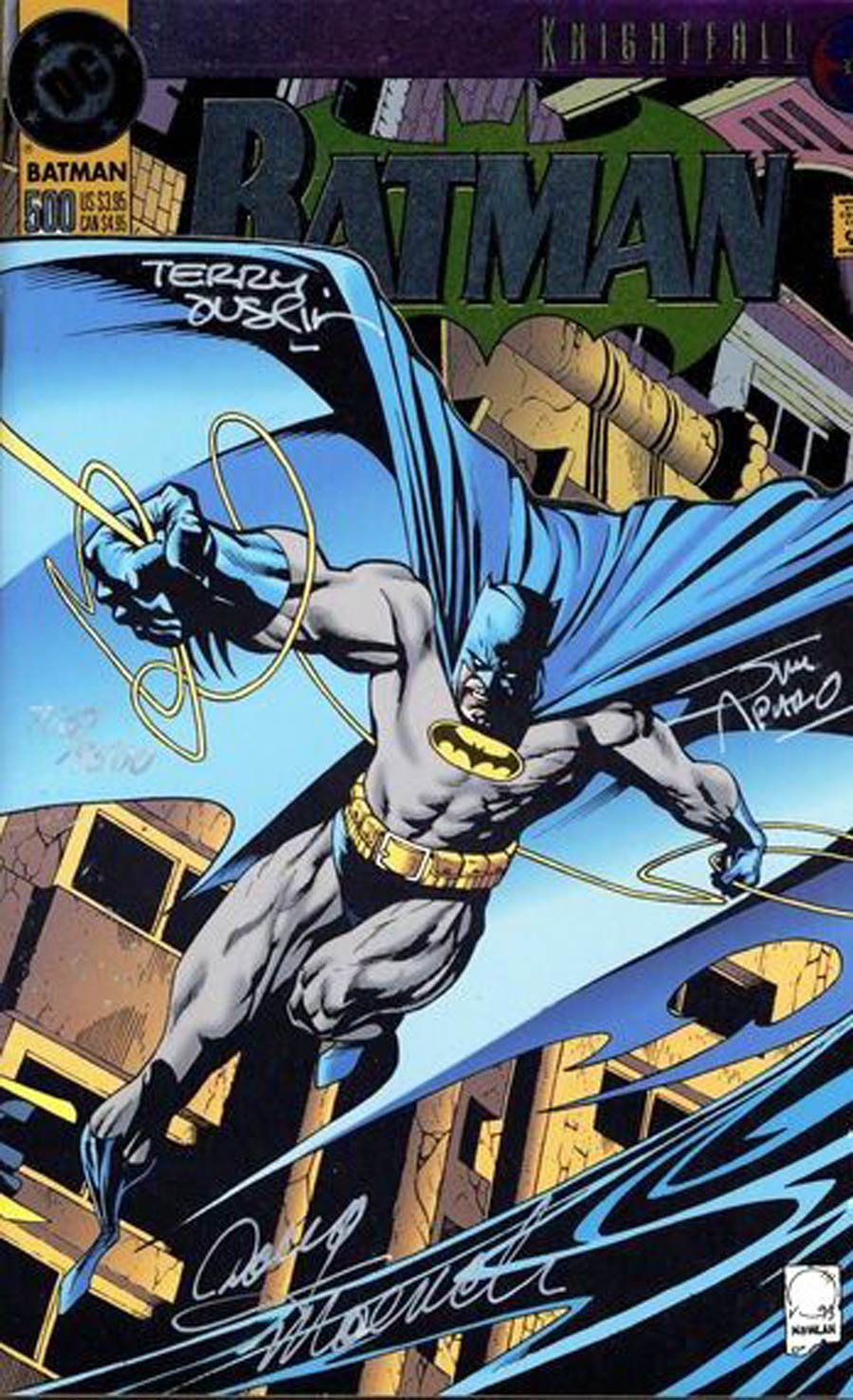 Batman #500 Cover F Catch A Star Collectibles Inc Signed Edition Without Certificate