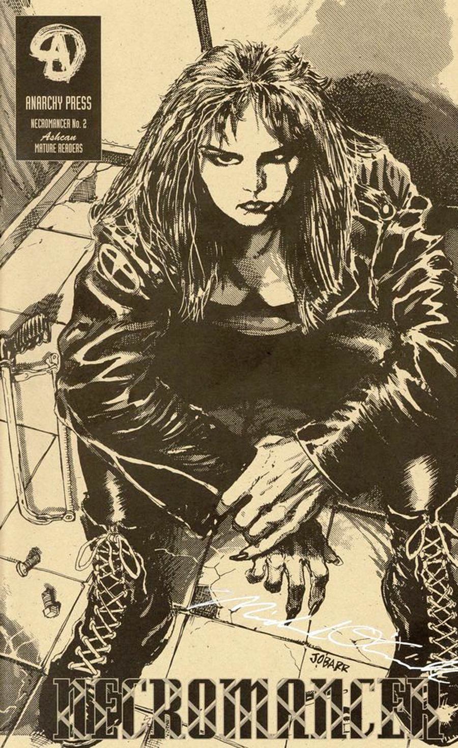 Necromancer (Anarchy) #2 Cover B Ashcan Signed Edition
