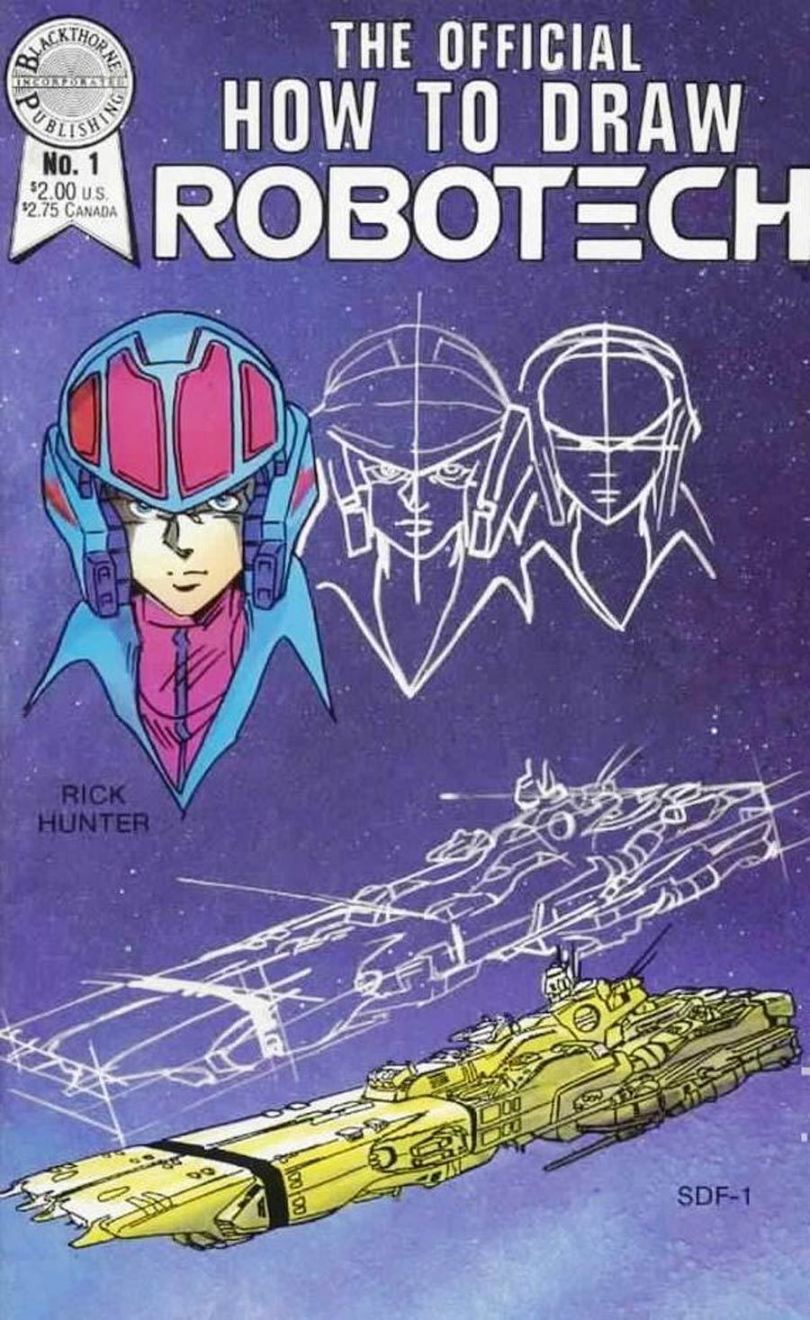 Official How To Draw Robotech #1 