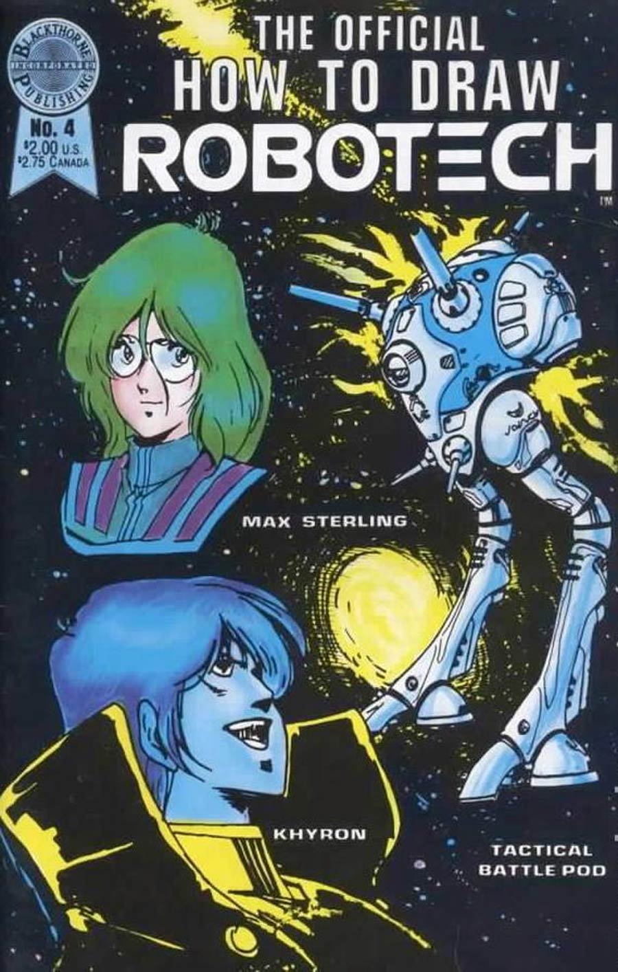 Official How To Draw Robotech #4