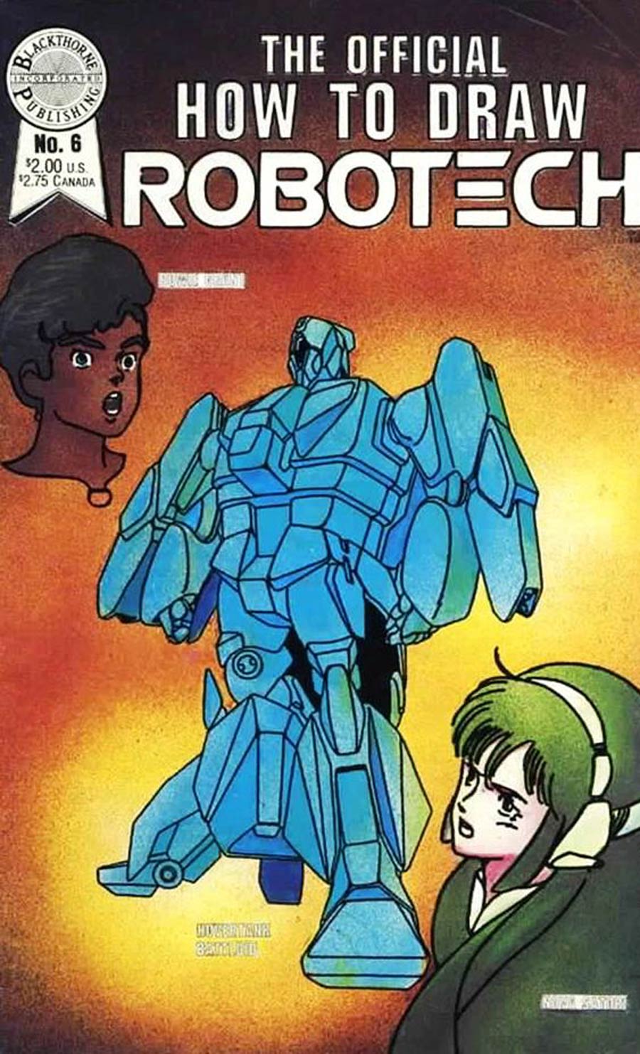 Official How To Draw Robotech #6