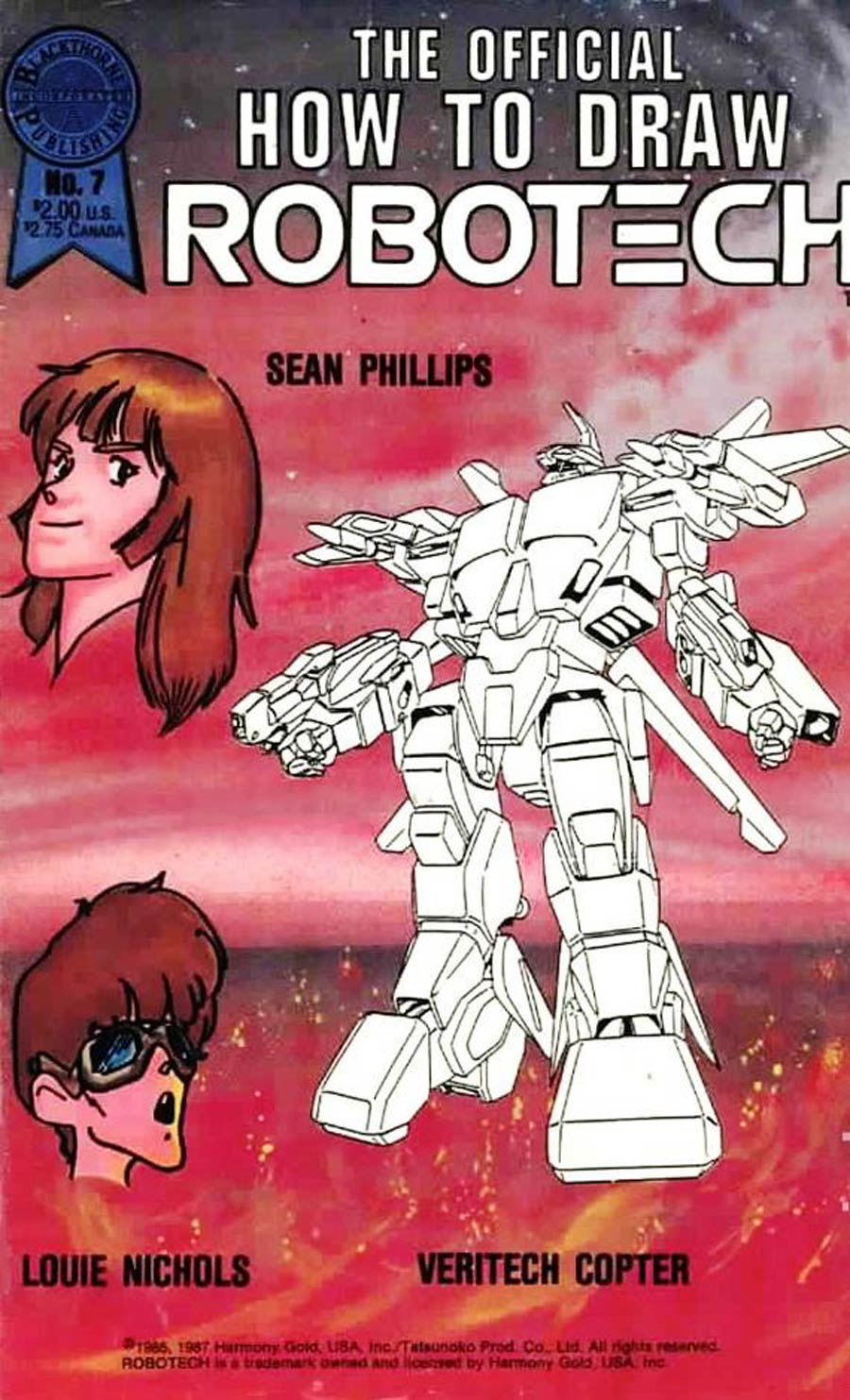 Official How To Draw Robotech #7