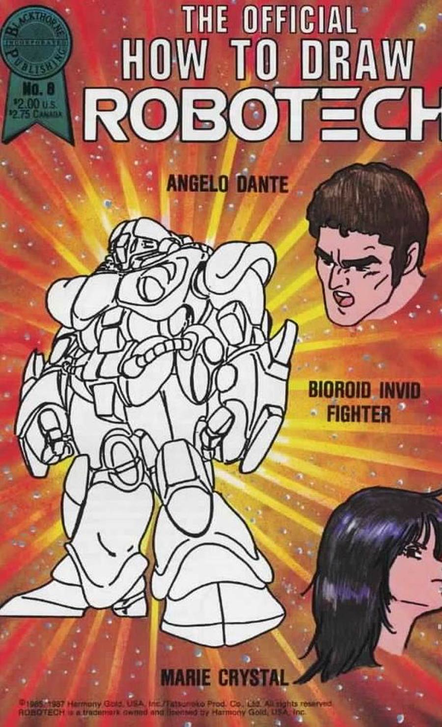 Official How To Draw Robotech #8