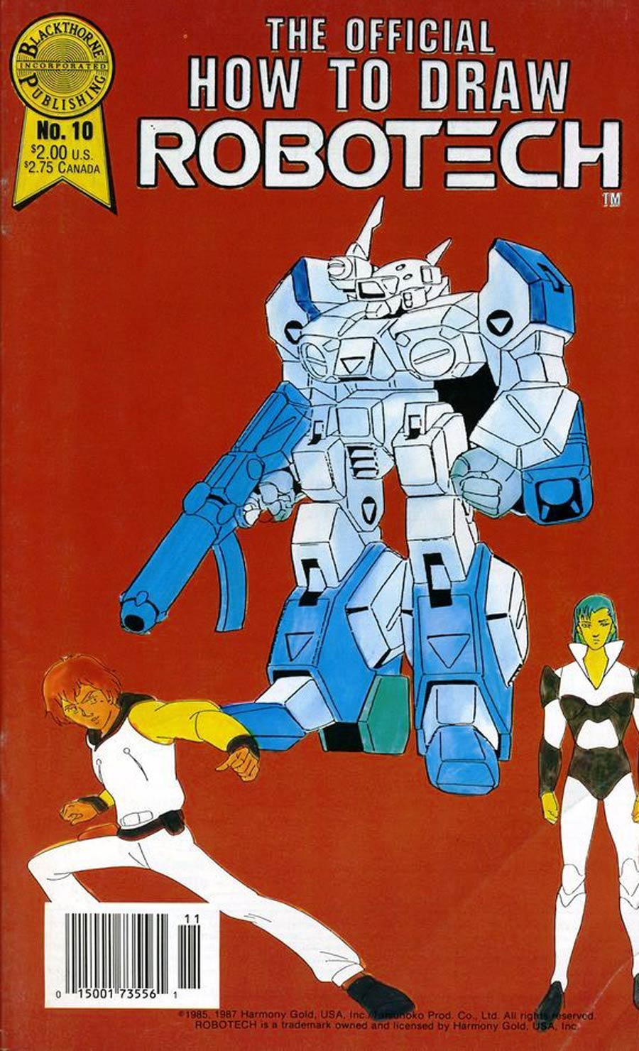 Official How To Draw Robotech #10