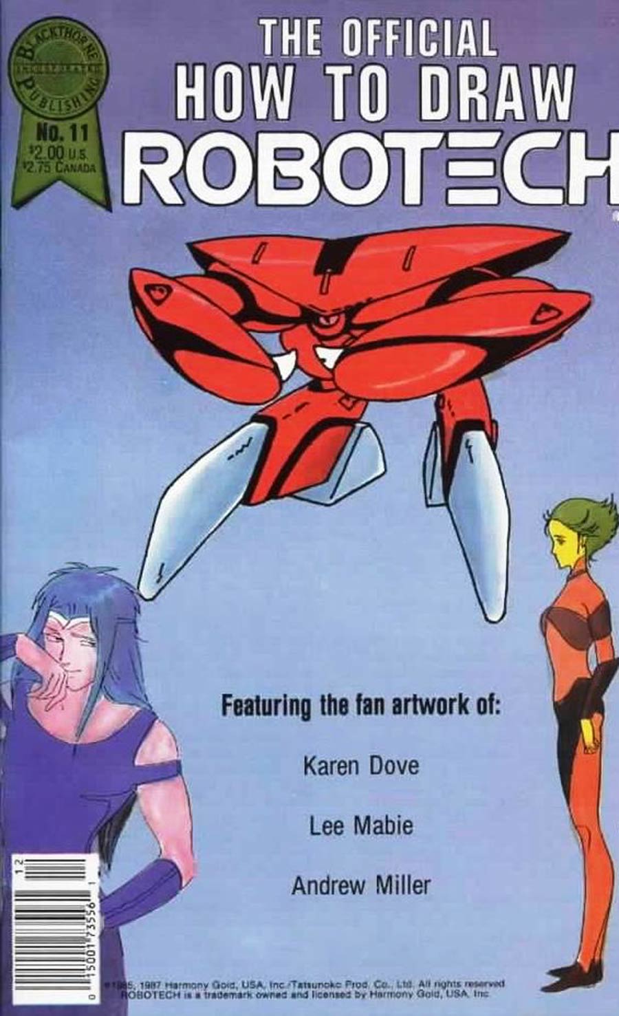 Official How To Draw Robotech #11