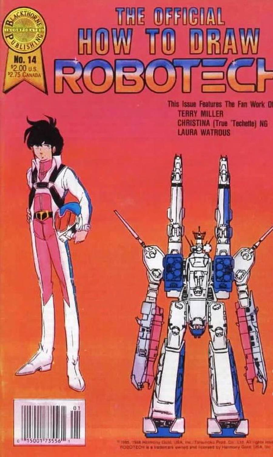 Official How To Draw Robotech #14