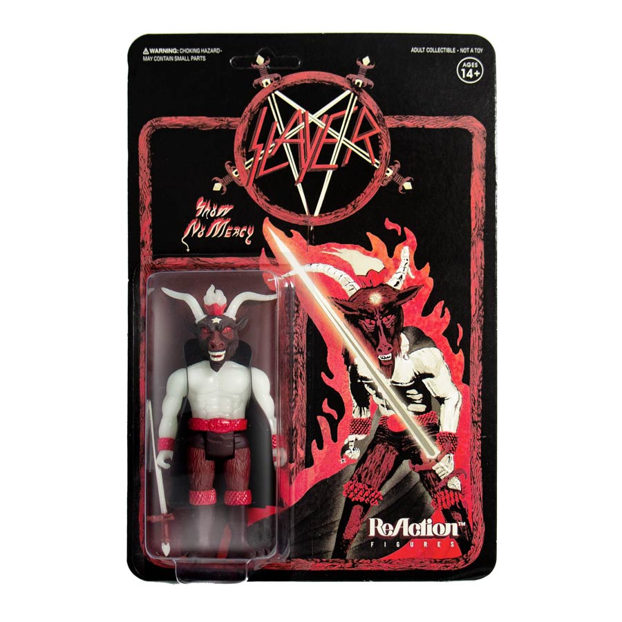 Slayer ReAction Figure - Show No Mercy Minotaur (Glow-In-The-Dark)