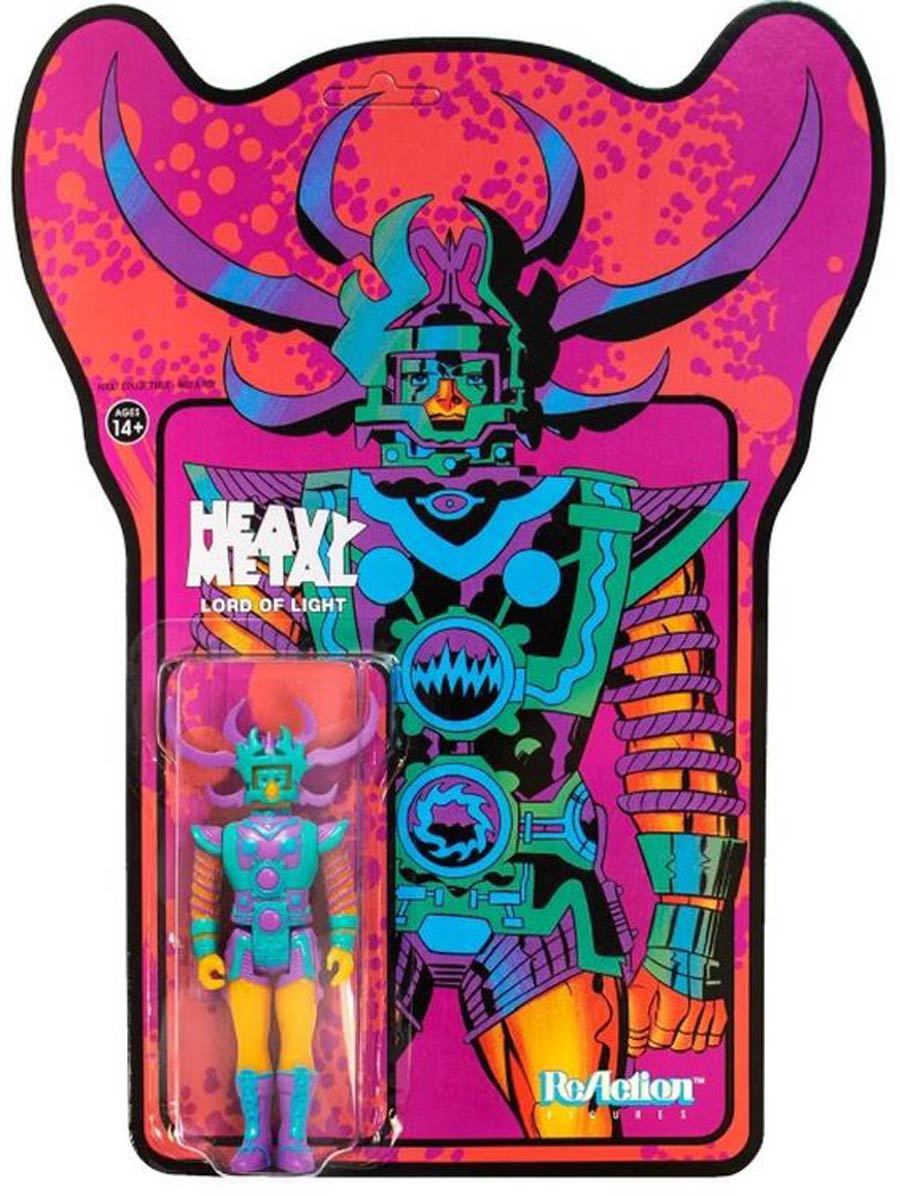 Heavy Metal Lord Of Light ReAction Figure (Cosmic Creator Variant)