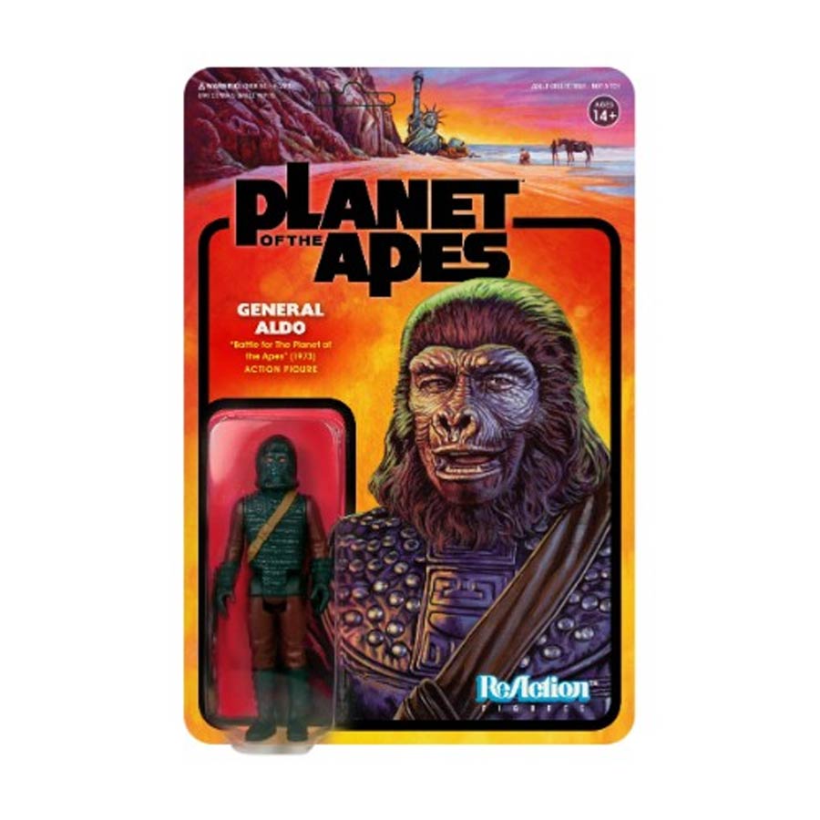 Planet Of The Apes ReAction Figure - General Aldo