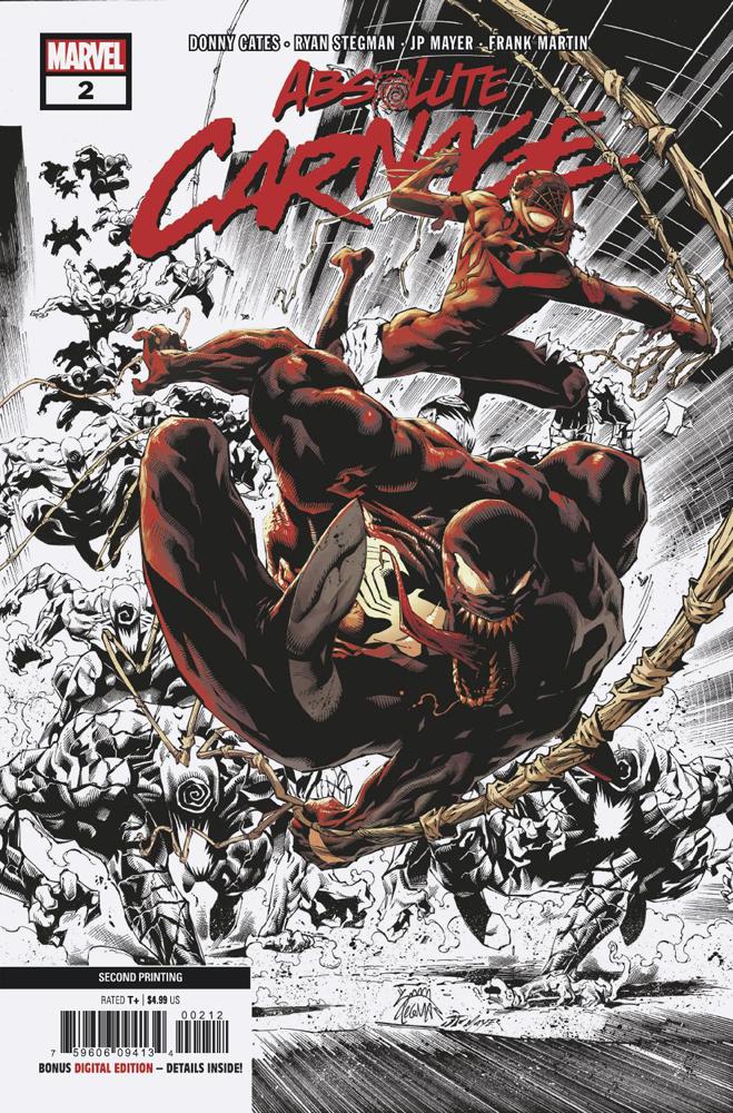 Absolute Carnage #2 Cover H 2nd Ptg Variant Ryan Stegman Cover