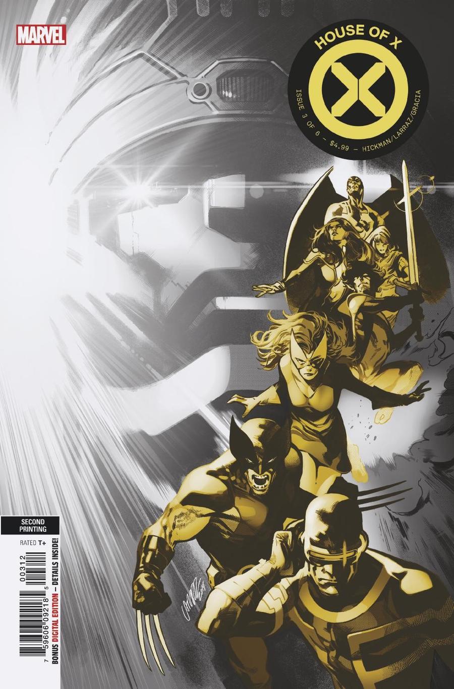 House Of X #3 Cover I 2nd Ptg Variant Pepe Larraz Cover
