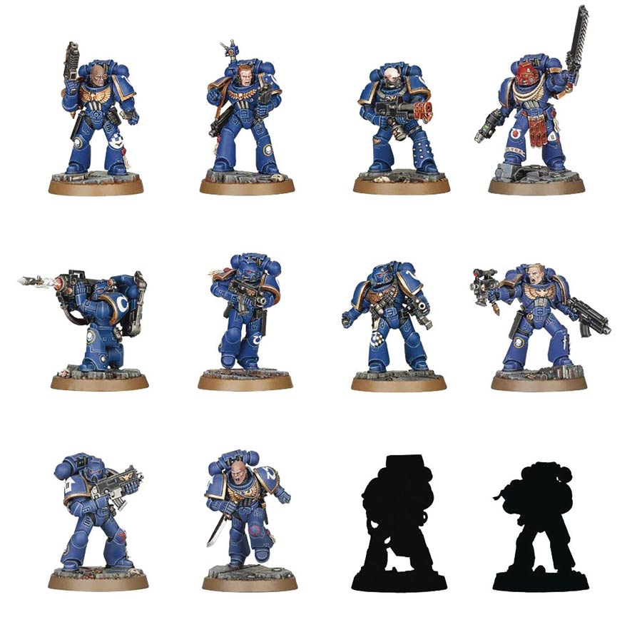 Warhammer 40000 Space Marine Hero Series 01 Model Kit Blind