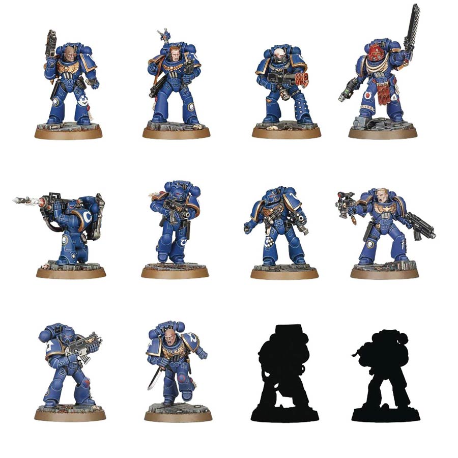 Warhammer 40000 Space Marine Hero Series 01 Model Kit Blind Mystery Box 24-Piece Display
