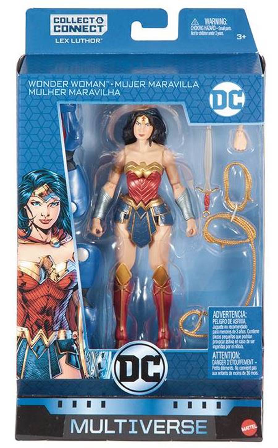 DC Multiverse 6-Inch Action Figure Lex Luthor Wave - Wonder Woman (Rebirth)