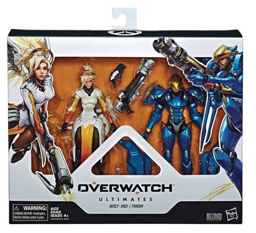 Overwatch Ultimates 6-Inch Dual Pack Action Figure Assortment 201902 - Mercy & Pharah