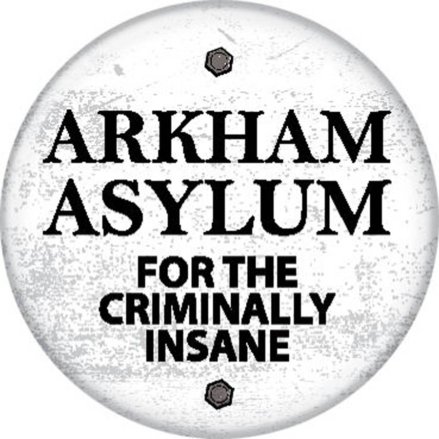 DC Comics Arkham Asylum 1.25-inch Button (87729)