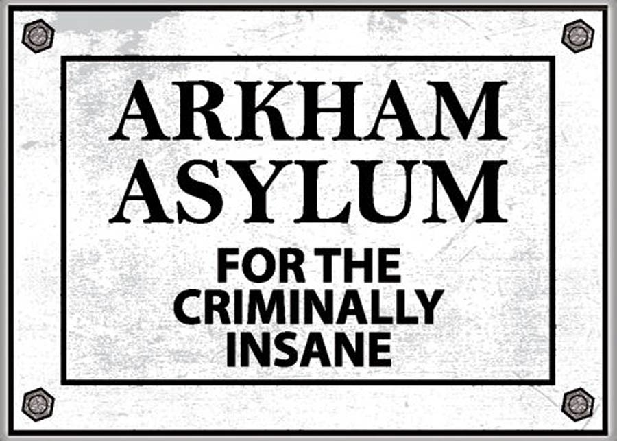 DC Comics Arkham Asylum 2.5x3.5-inch Magnet (73424DC)
