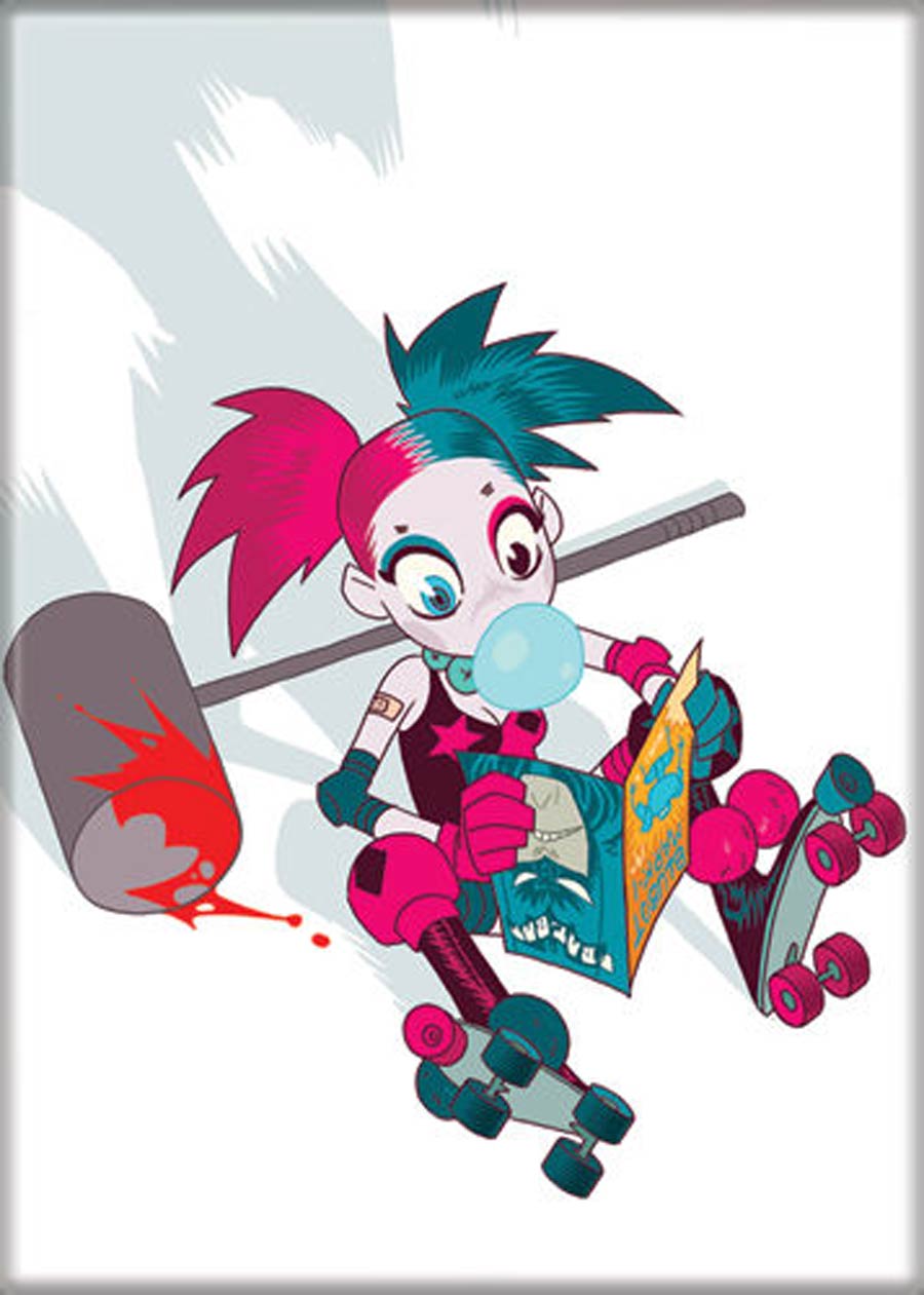 DC Comics Harley Quinn #18 2.5x3.5-inch Magnet Harley Reading (73428DC)