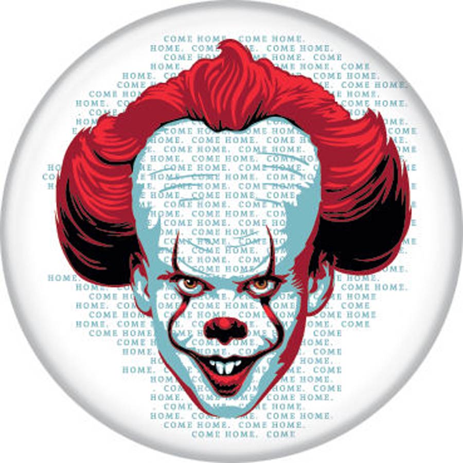 IT Chapter 2 1.25-inch Button Pennywise On Words (87691)
