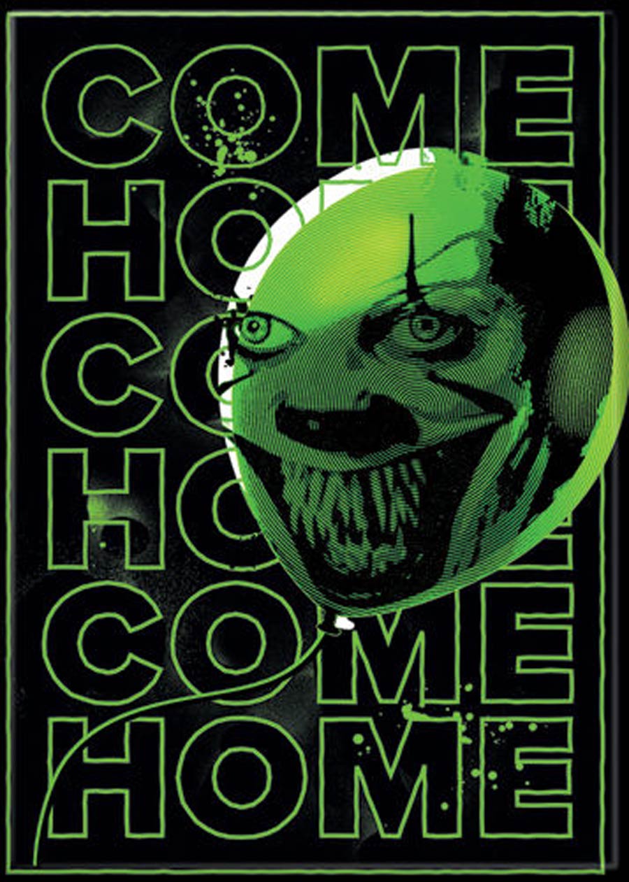 IT Chapter 2 2.5x3.5-inch Magnet Pennywise Green (73402M)