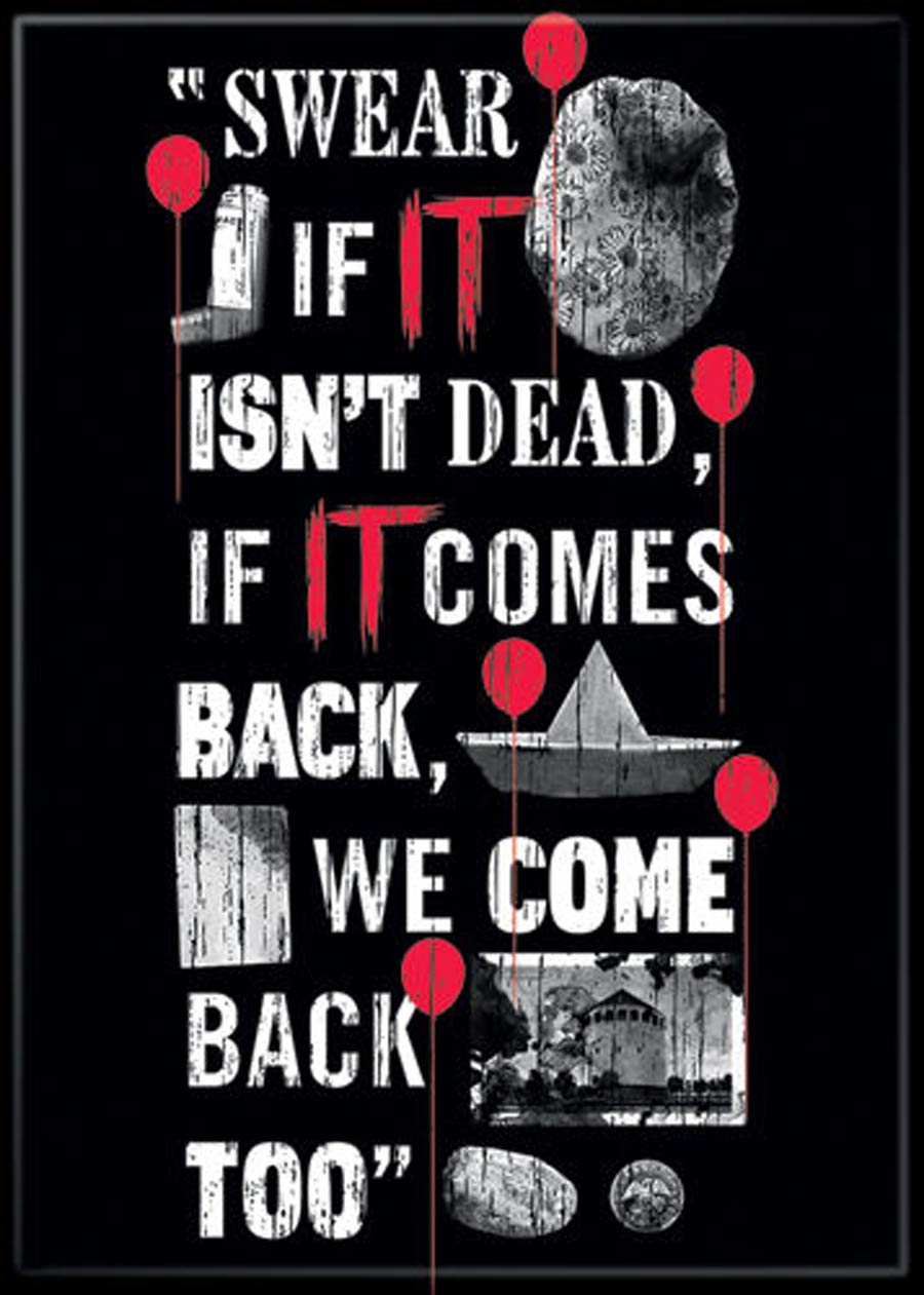 IT Chapter 2 2.5x3.5-inch Magnet Swear (73404M)