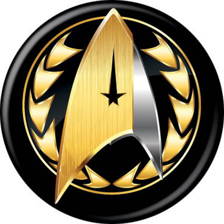 Star Trek Discovery 1.25-inch Button Admiral Badge (87600)