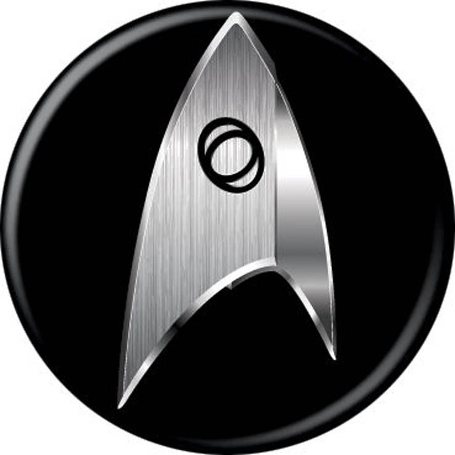 Star Trek Discovery 1.25-inch Button Science Badge (87603)