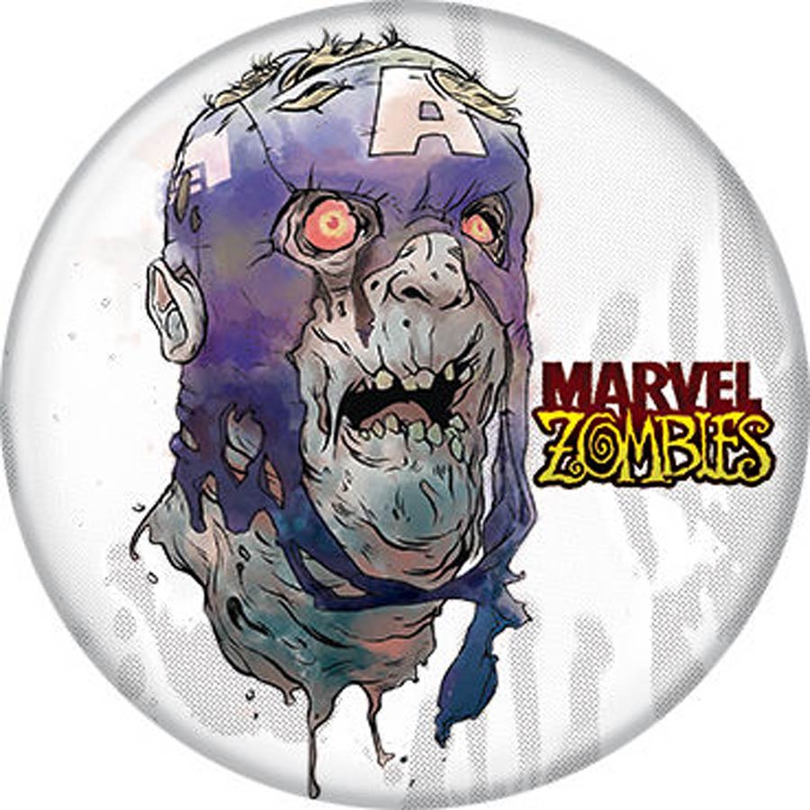 Marvel Zombies 1.25-inch Button Captain America (87792)