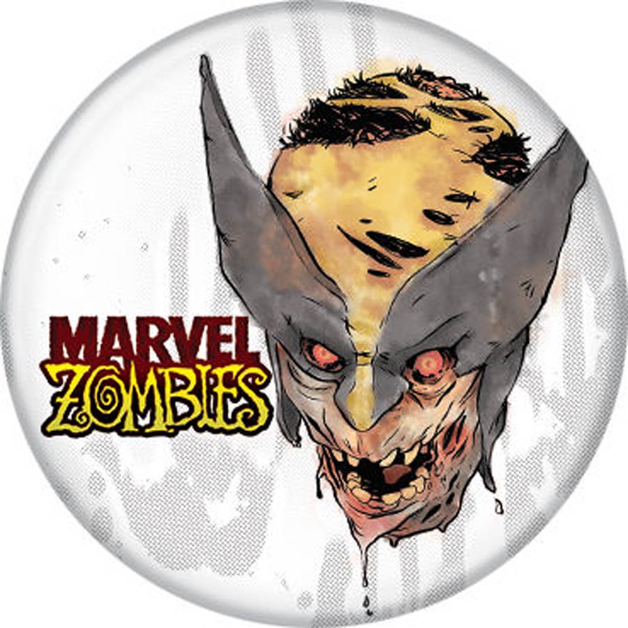 Marvel Zombies 1.25-inch Button Wolverine (87795)