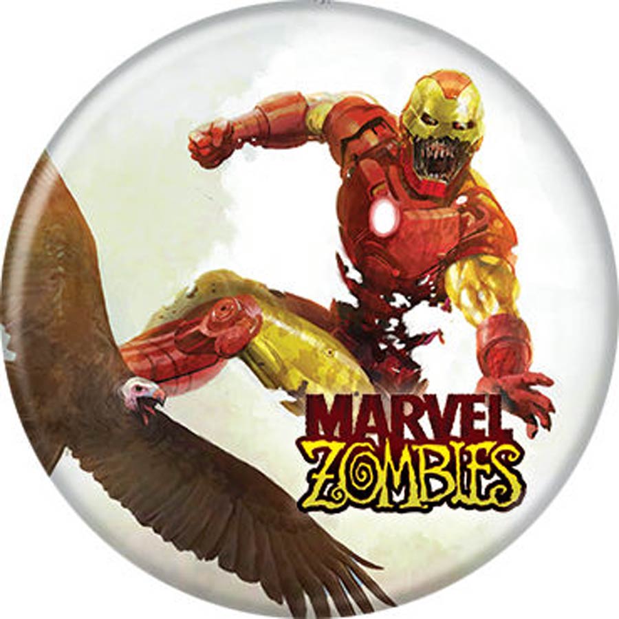 Marvel Zombies 1.25-inch Button Iron Man (87797)