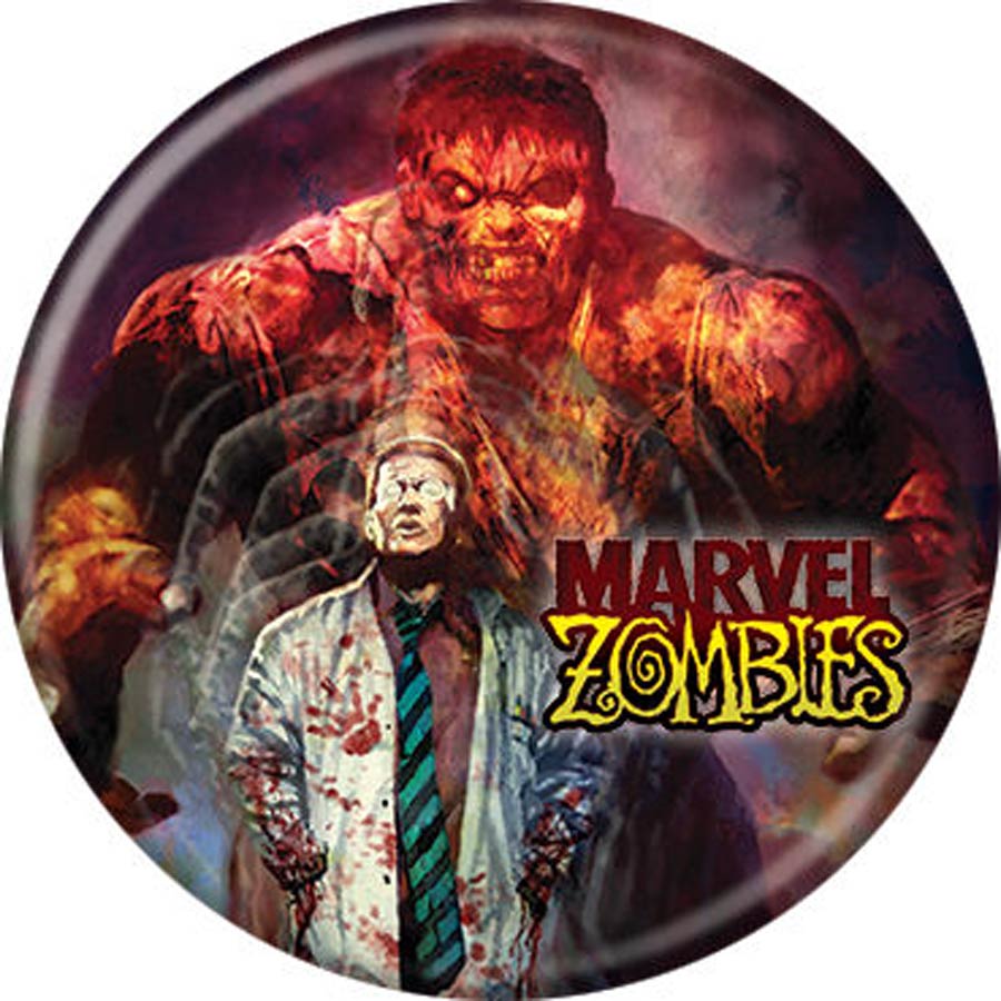 Marvel Zombies 1.25-inch Button Hulk And Banner (87798)