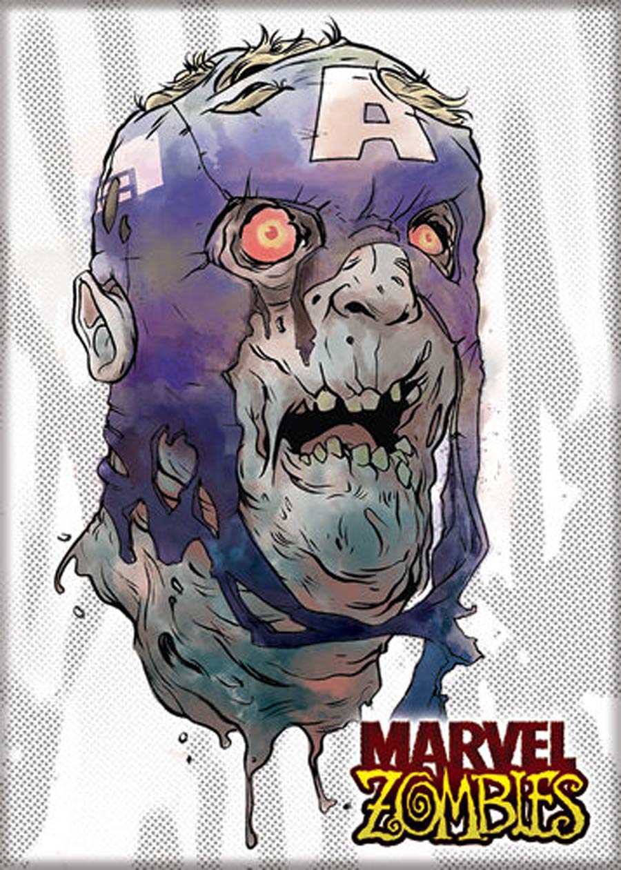 Marvel Zombies 2.5x3.5-inch Magnet Captain America (73448MV)