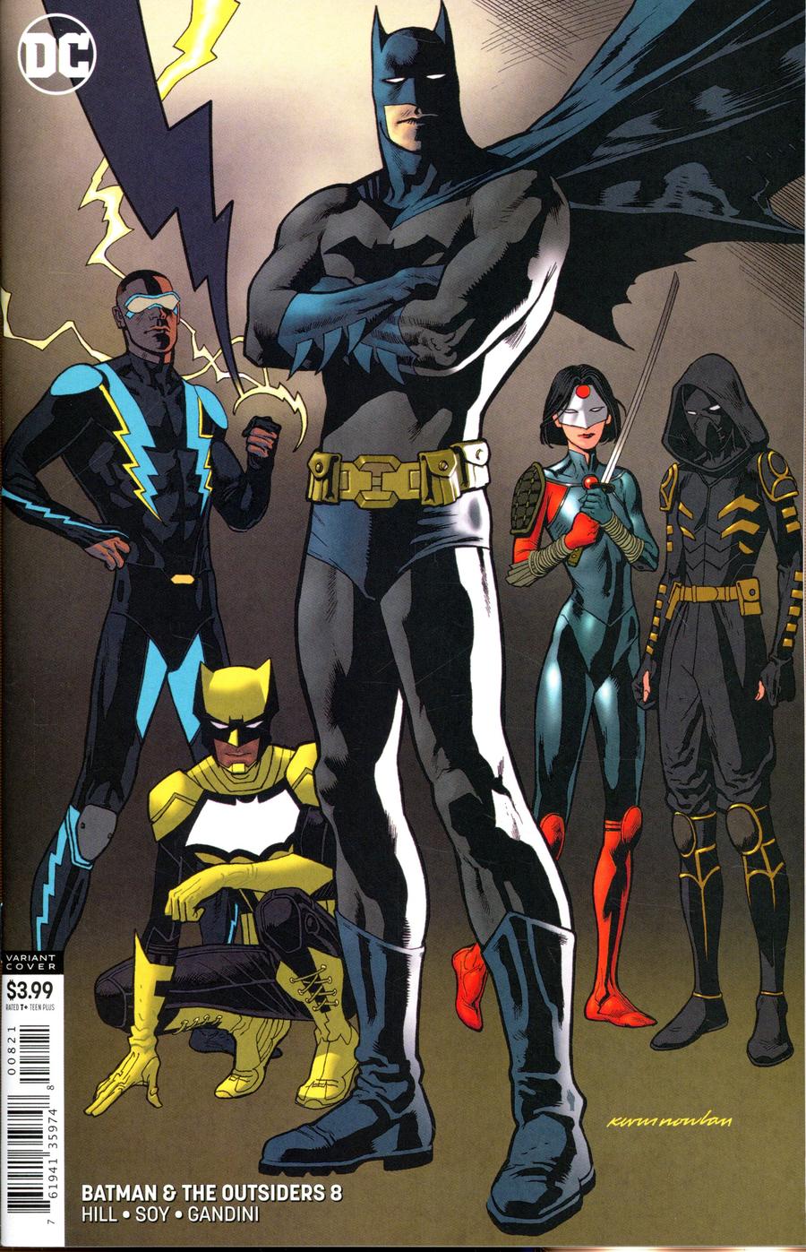 Batman And The Outsiders Vol 3 #8 Cover B Variant Kevin Nowlan Cover