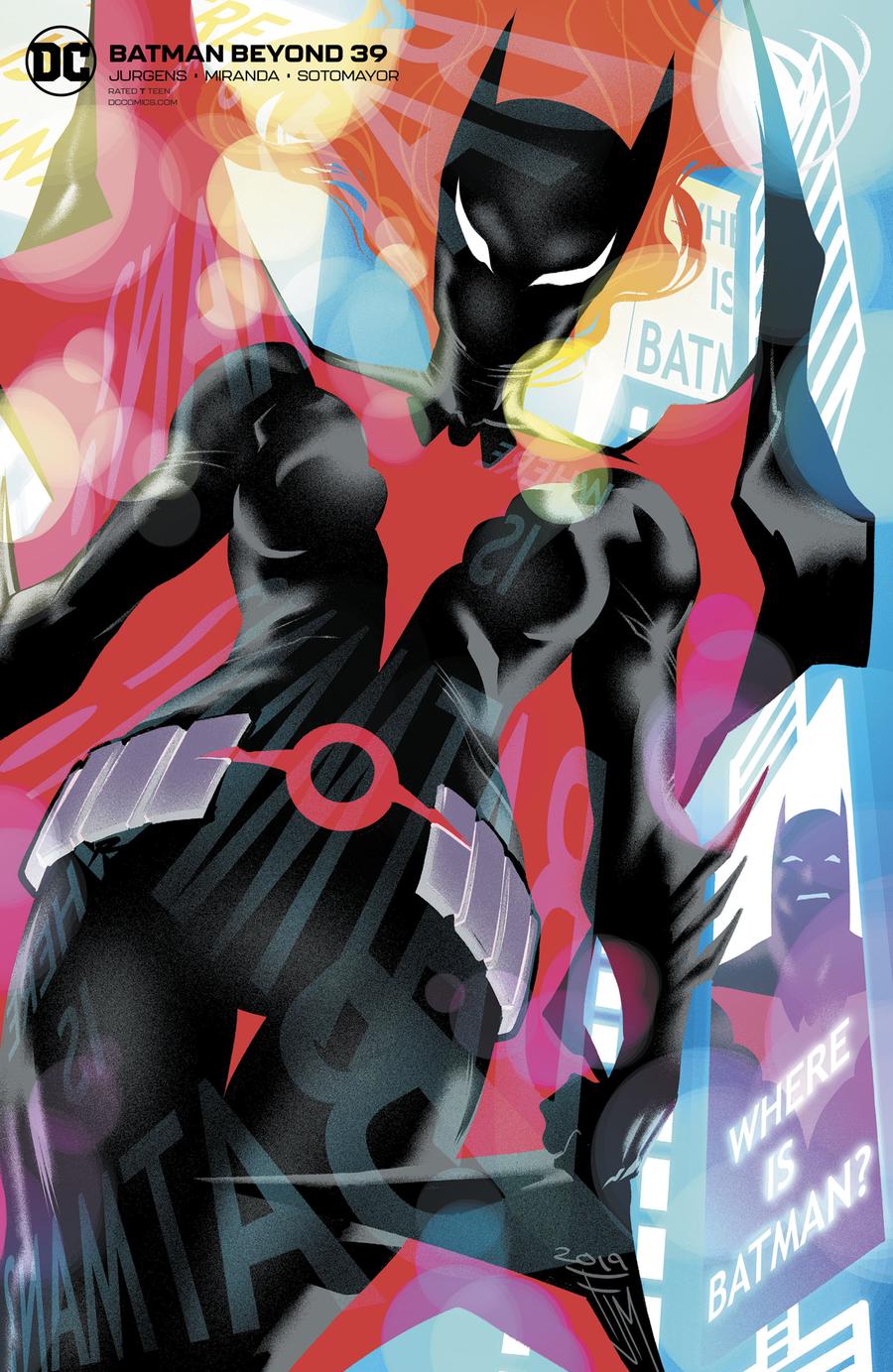 Batman Beyond Vol 6 #39 Cover B Variant Francis Manapul Cover