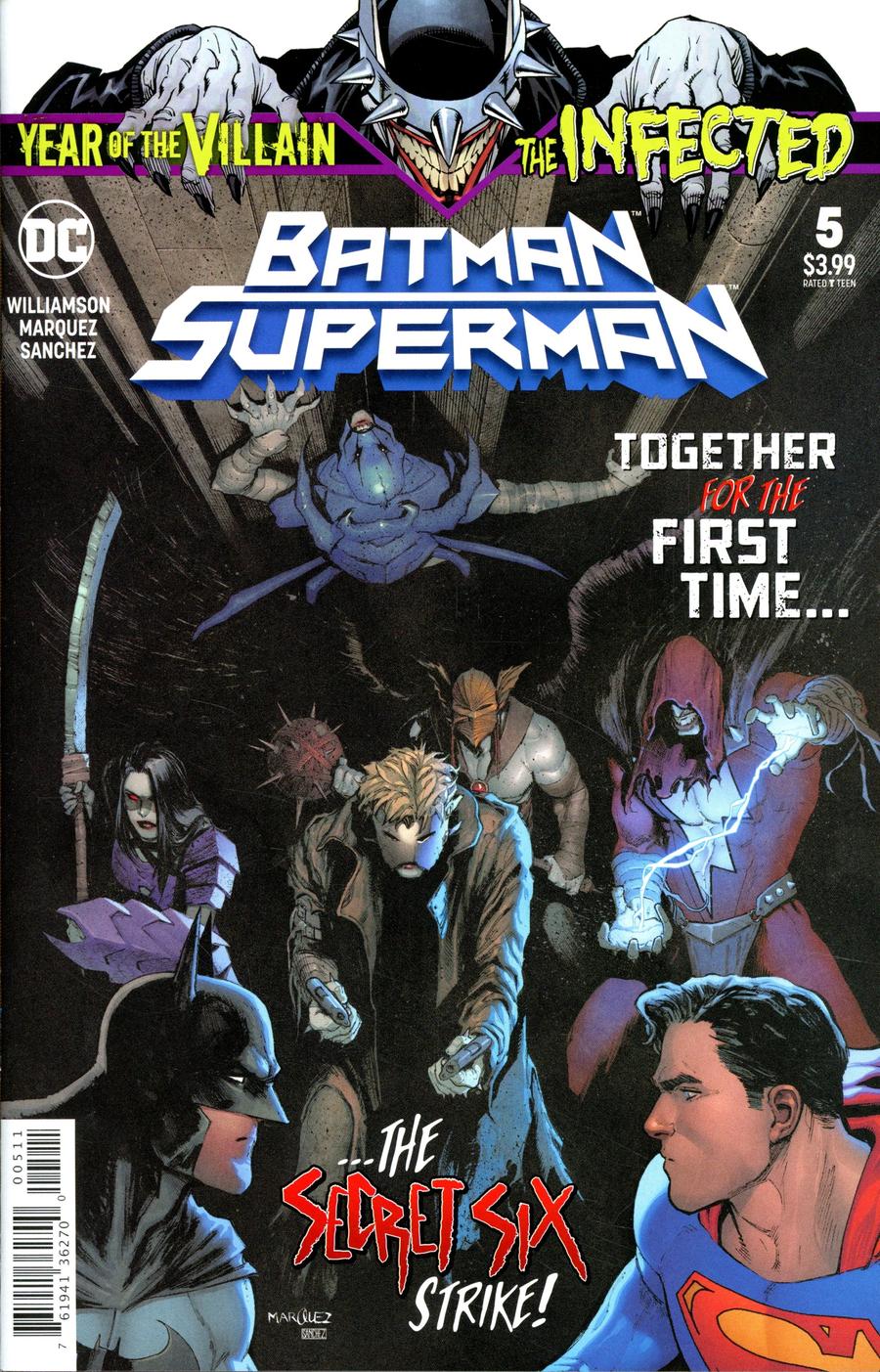Batman Superman Vol 2 #5 Cover A Regular David Marquez Cover (Year Of The Villain Hell Arisen Prelude)
