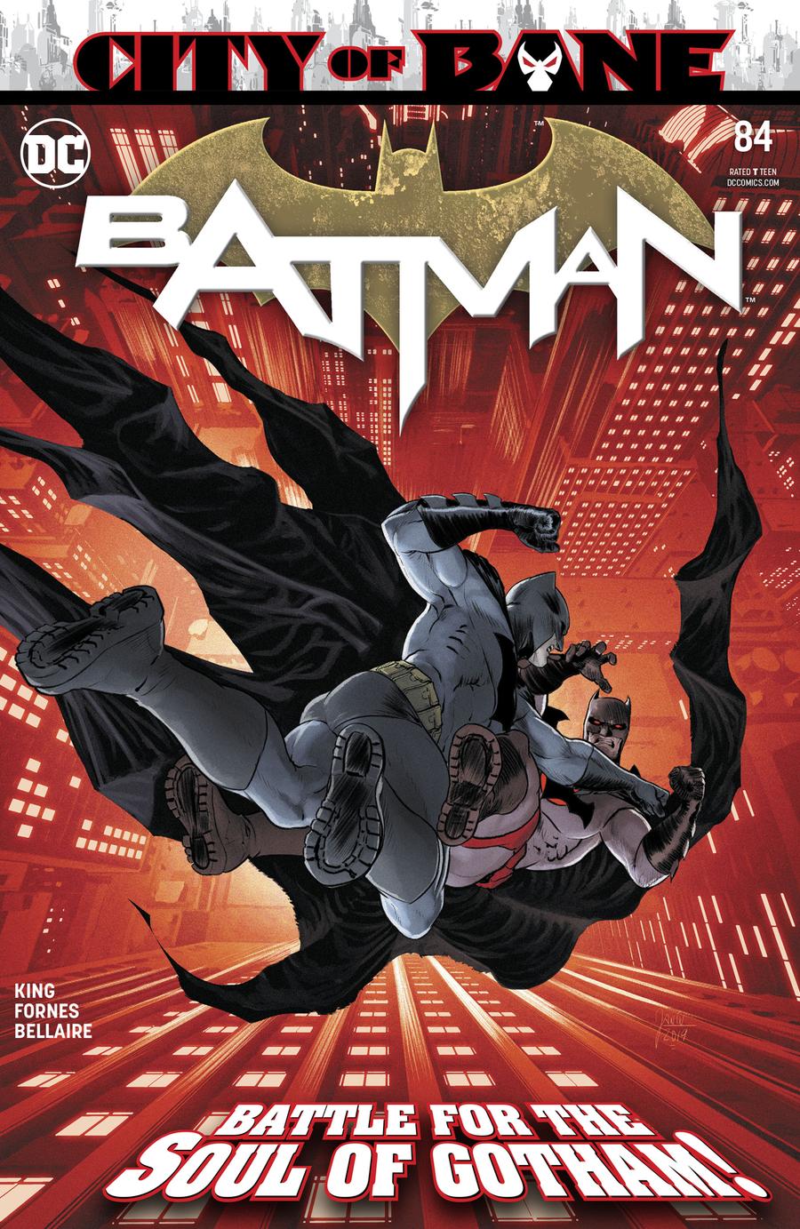 Batman Vol 3 #84 Cover A Regular Mikel Janin Cover