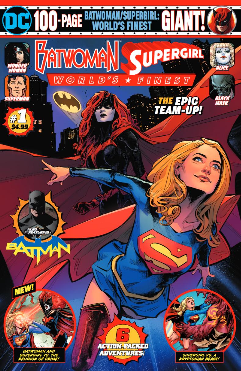 Batwoman Supergirl Worlds Finest Giant #1