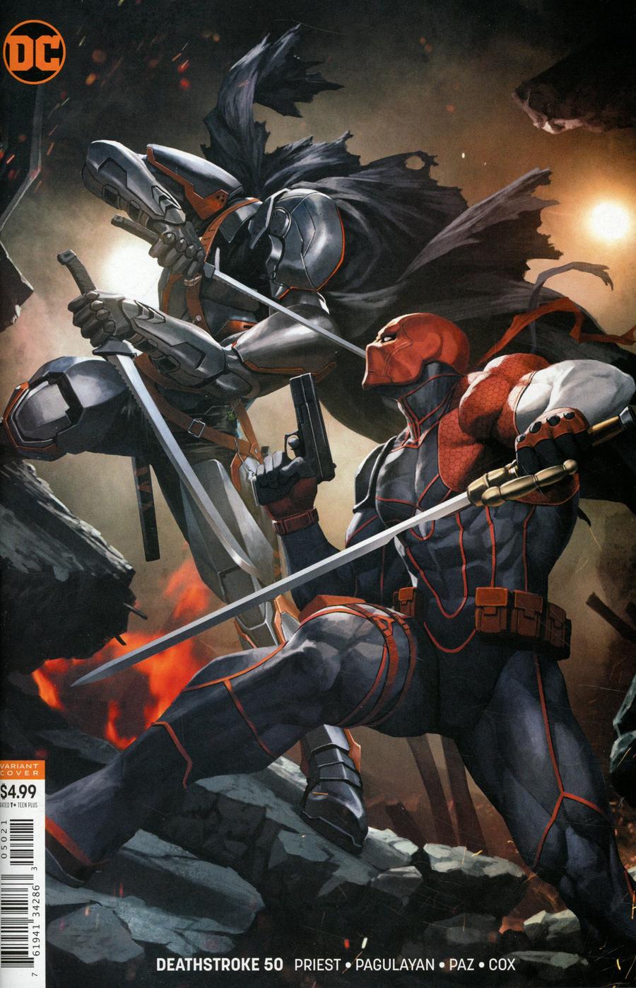 Deathstroke Vol 4 #50 Cover B Variant Skan Cover