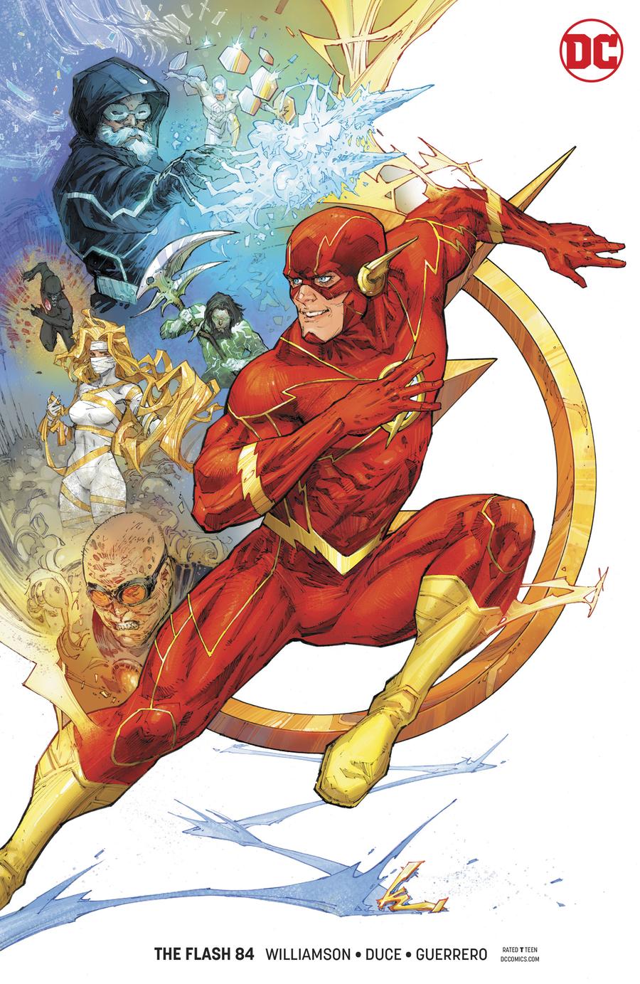 Flash Vol 5 #84 Cover B Variant Kenneth Rocafort Card Stock Cover