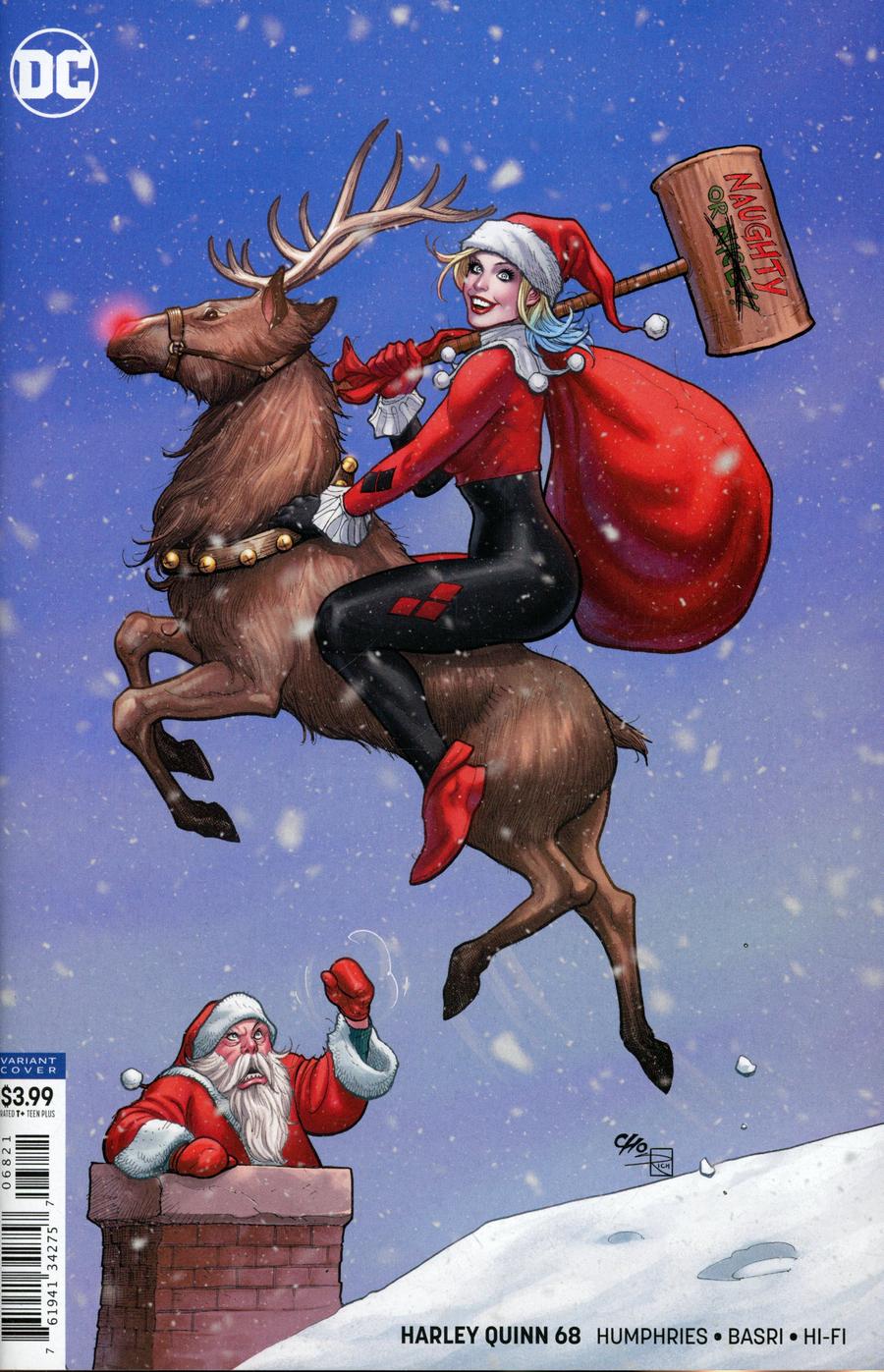 Harley Quinn Vol 3 #68 Cover B Variant Frank Cho Cover