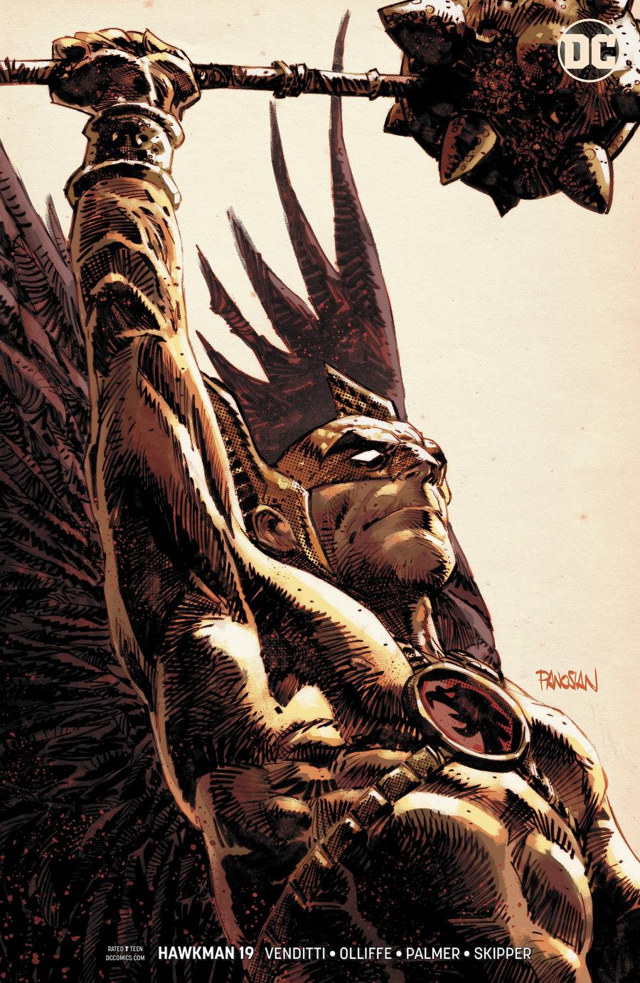 Hawkman Vol 5 #19 Cover B Variant Dan Panosian Cover