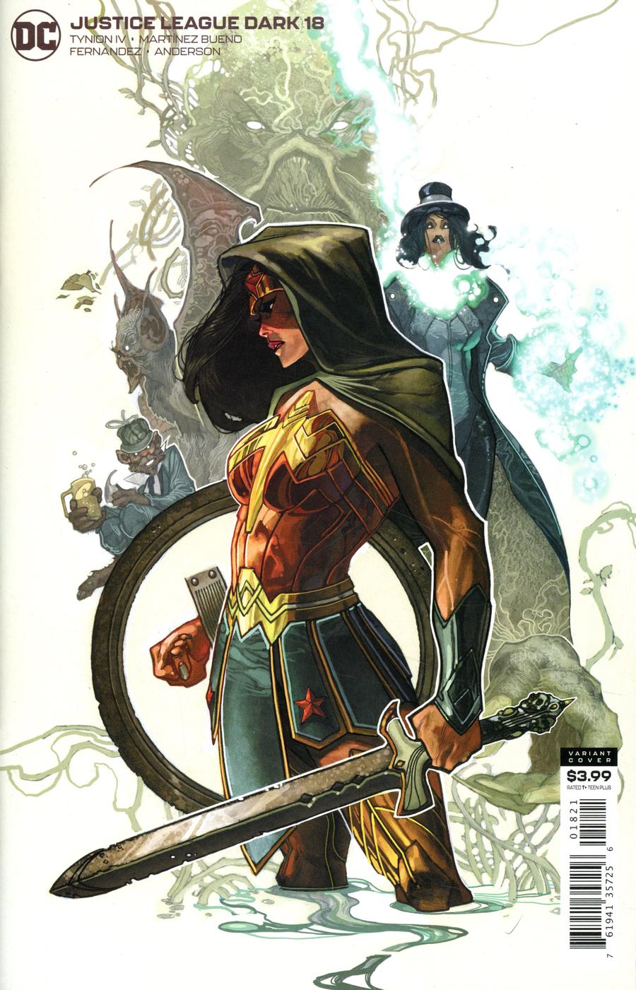 Justice League Dark Vol 2 #18 Cover B Variant Clayton Crain Cover