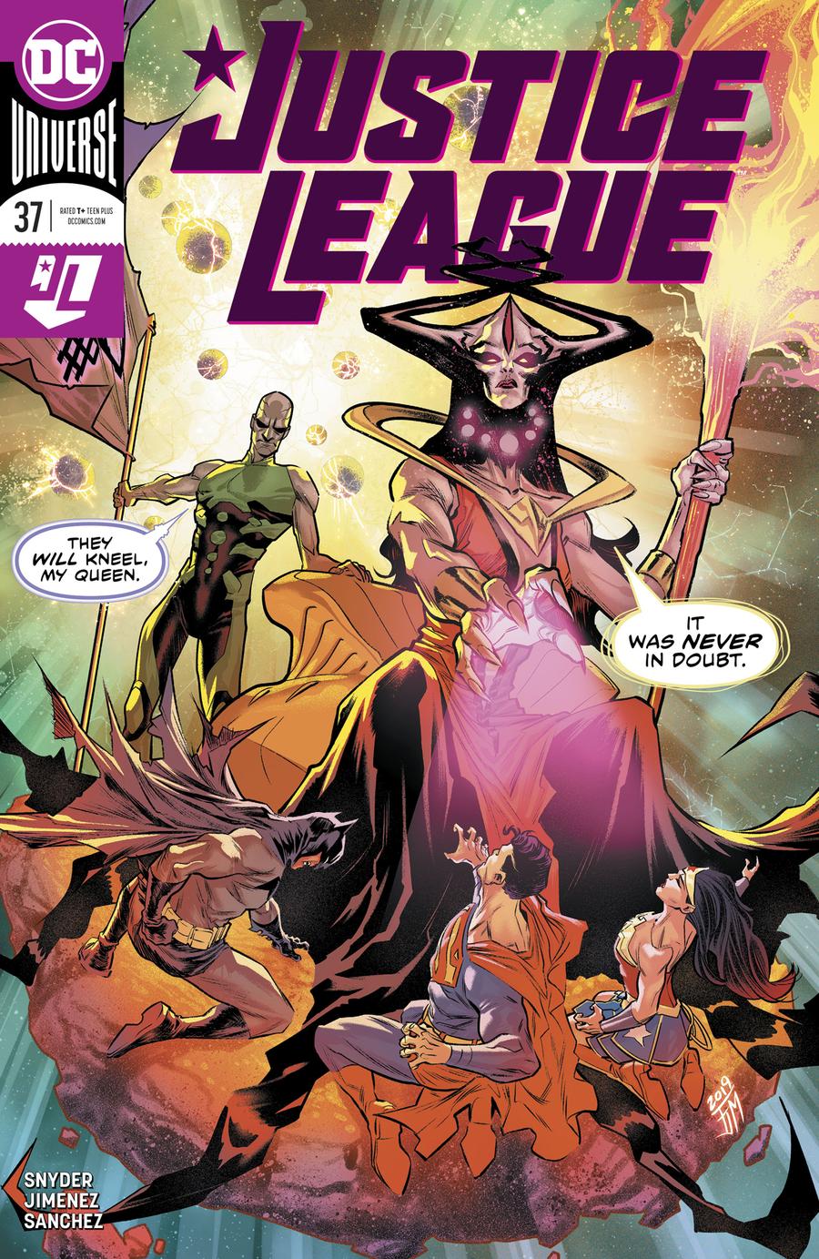 Justice League Vol 4 #37 Cover A Regular Francis Manapul Cover